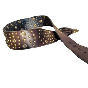 Womens/Juniors - Brown Belt with a Gold accent color